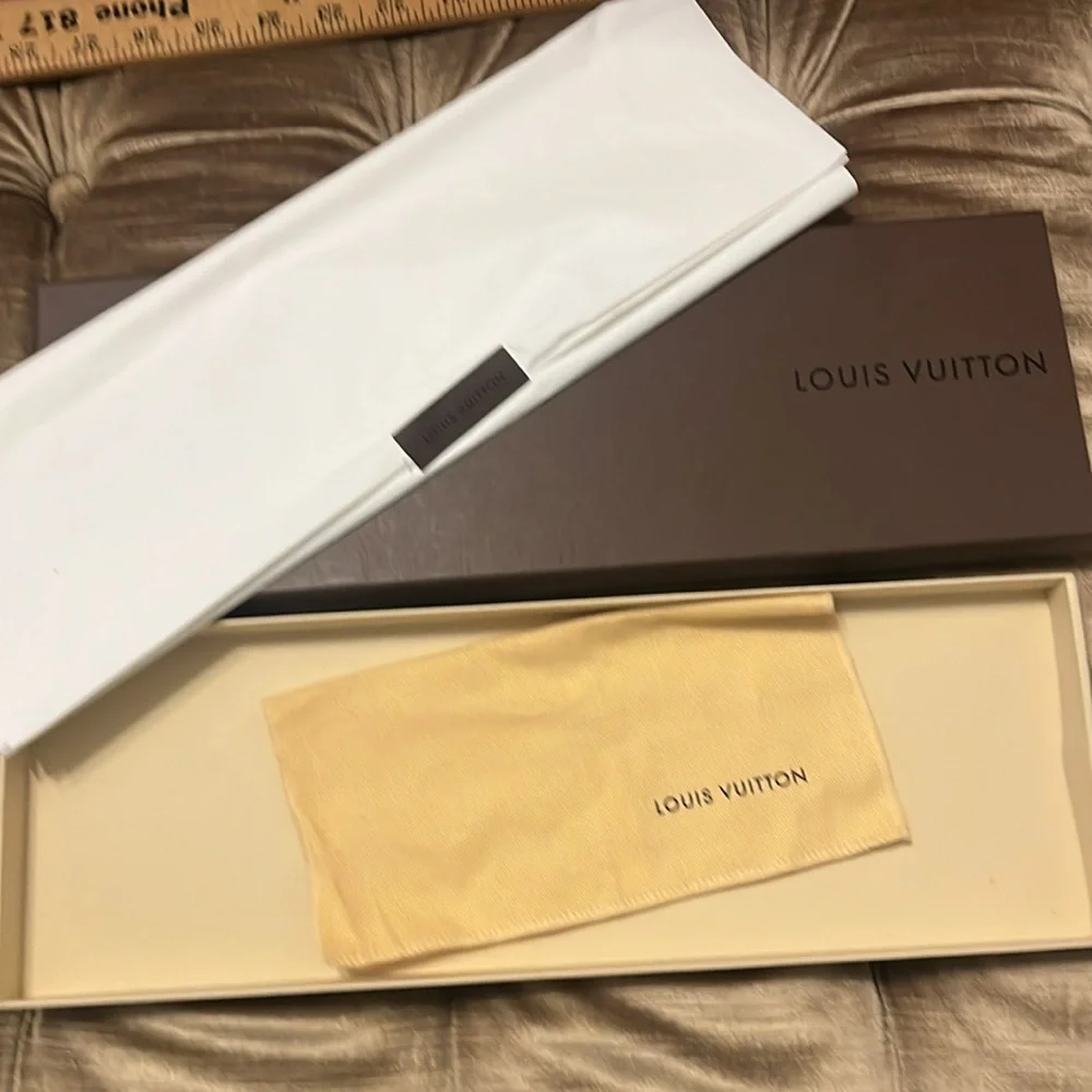 Louis Vuitton Empty Box With Dust Cloth Tissue Paper